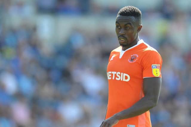 Joe Dodoo scored Blackpool's second goal