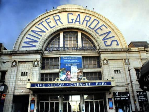 Blackpool's Winter Gardens has revamped its website