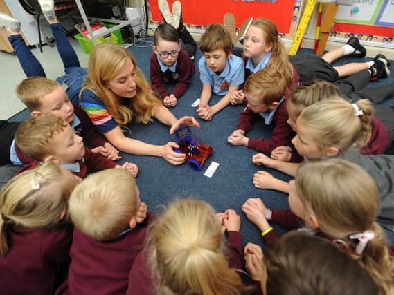 Staff at the school said pupils had a great time.