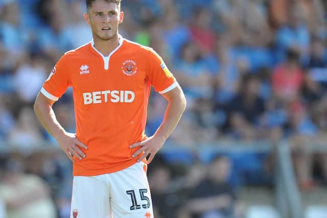 Jordan Thompson has nailed down a regular starting spot at Blackpool
