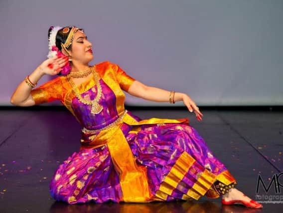 Indian classical dancer Abhi Kodanda
