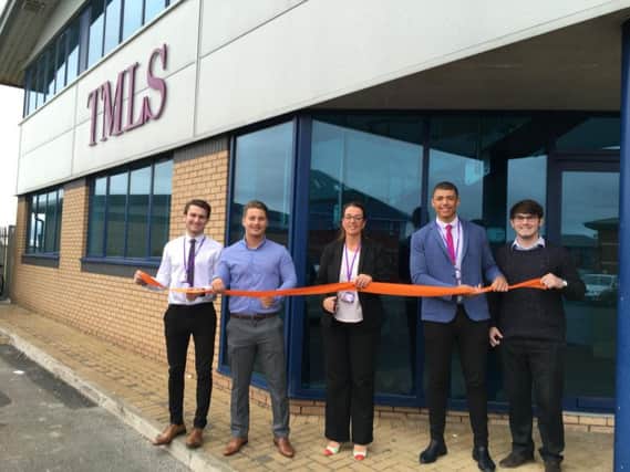 TM Legal Services has moved to Blackpool Enterprise Zone. Pictured are Nathan Southern, Steven Hughes, Natalie Wellington, Curtis Ringrose and Ethan Wellington
