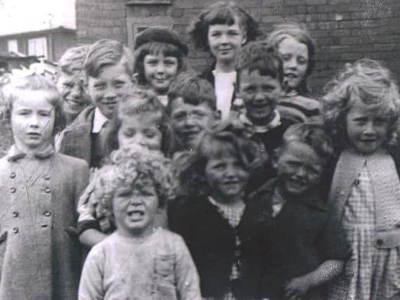 David, inset, who is in the middle of the group, on the right, grew up in Addison Crescent and looked forward to seeing his childhood friends and Blackpool again.