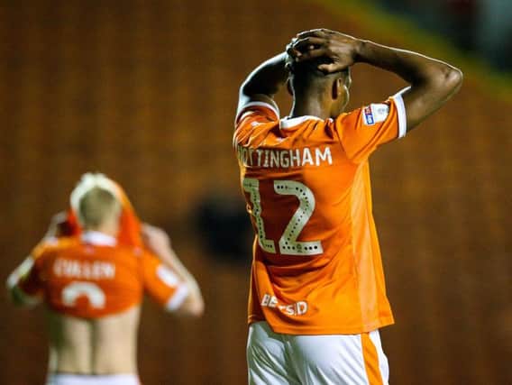 The defeat is Blackpool's first since the second weekend of the season
