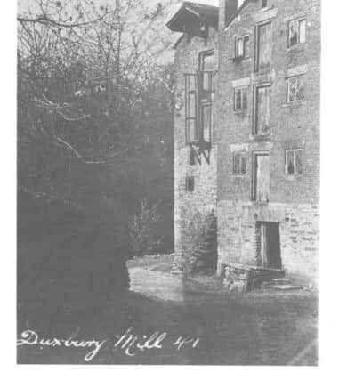 Water-Powered Corn Mill, Duxbury, Chorley Copyright: Red Rose Collection