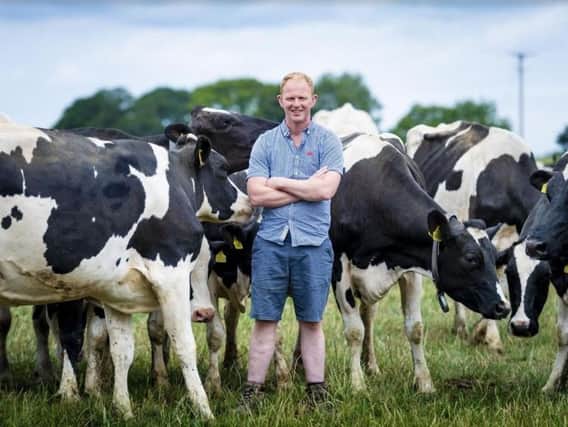 James Tomlinson has been recognised as the Dairy Farmer of the Year