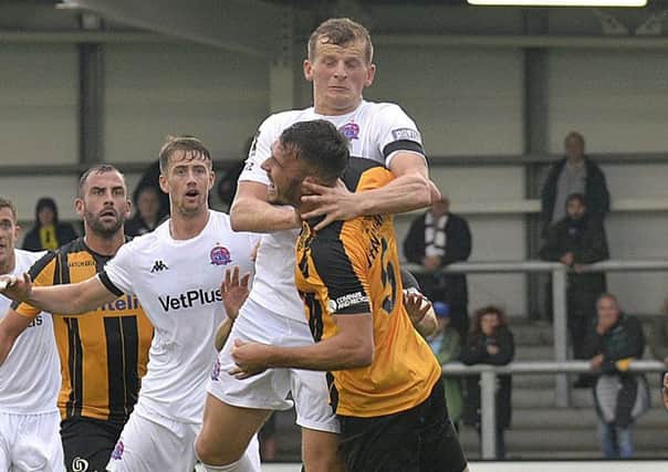 Danny Rowe was at the centre of a contentious decision Picture: Steve McLellan
