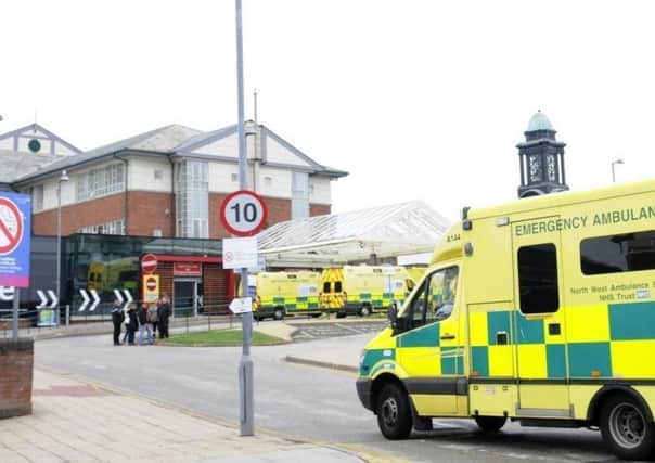 Waiting lists have topped 10,000 at Blackpool Victoria Hospital