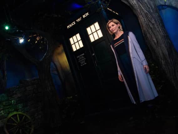 The new Doctor Who area, featuring the 13th Doctor at Madame Tussauds in Blackpool.