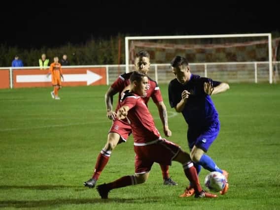 Action from the draw between Whitchurch Alport and Squires Gate Picture: ALBERT COOPER