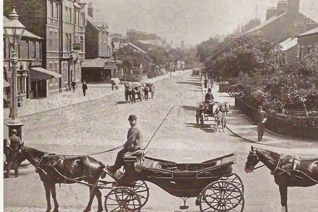 The company originally used horses and carriages when founded in 1880.