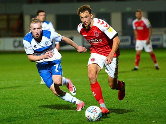 Eddie Clarke featured for Fleetwood Town's development squad