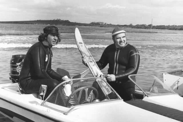 Ray Simpson and Barker Atkinson, Wyre Water Ski Club
March 1975