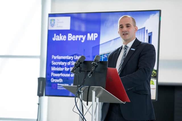 Local growth minister Jake Berry