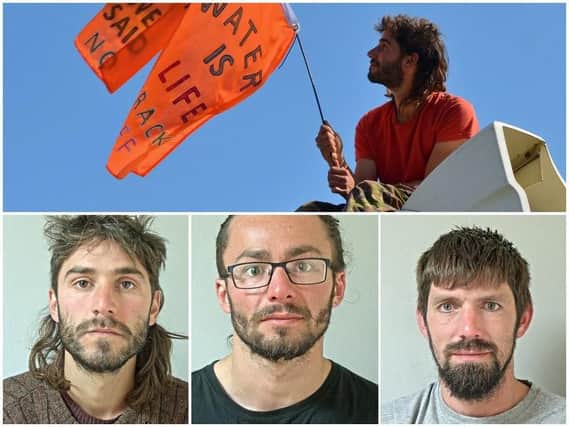Three anti-fracking activists jailed for a protest at Cuadrilla's Preston New Road site in Lancashire have been freed by the Court of Appeal.