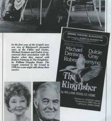 Denison and Gray in The Kingfisher at The Grand, November 1981