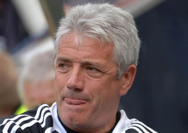 Kevin Keegan pictured as Newcastle boss
