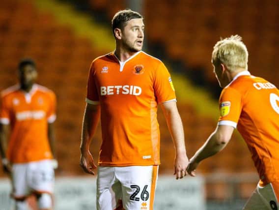 Davies earned a short-term contract after scoring in Blackpool's Checkatrade Trophy defeat to West Brom U21s