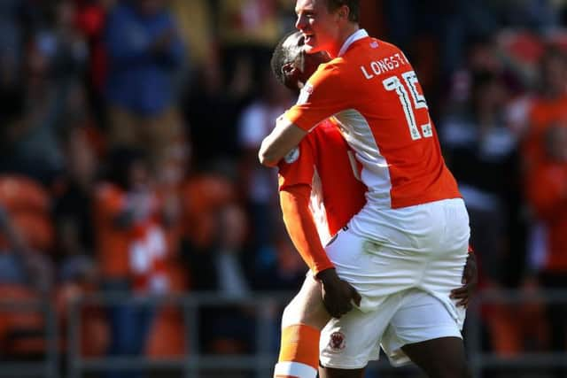 Sean Longstaff celebrates his match-winning goal