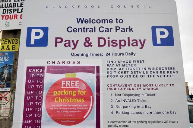 Parking was free last year