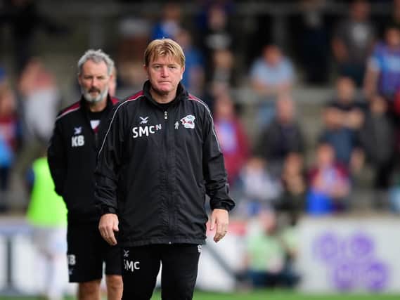 Stuart McCall's Scunthorpe side are currently 19th in the League One form table