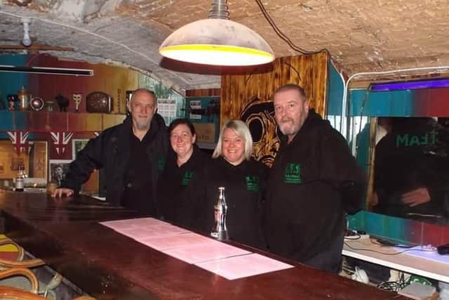Members of ITS paranormal group
