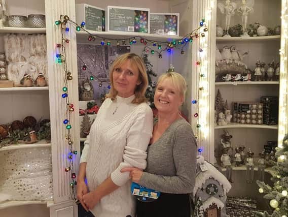Christine Chisholm of Heart of the Home and Julie Moores of Hidden Gem.