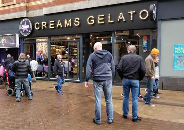 Creams Gelato has opened up in the former Carphone Warehouse unit in Bank HeyStreet, Blackpool town centre