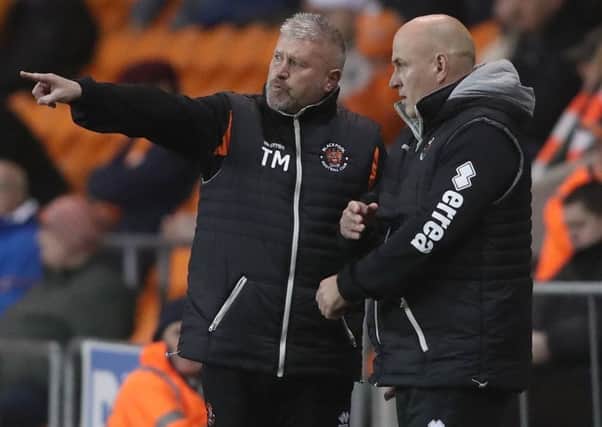 Blackpool manager Terry McPhillips hopes to be pointing the way to victory