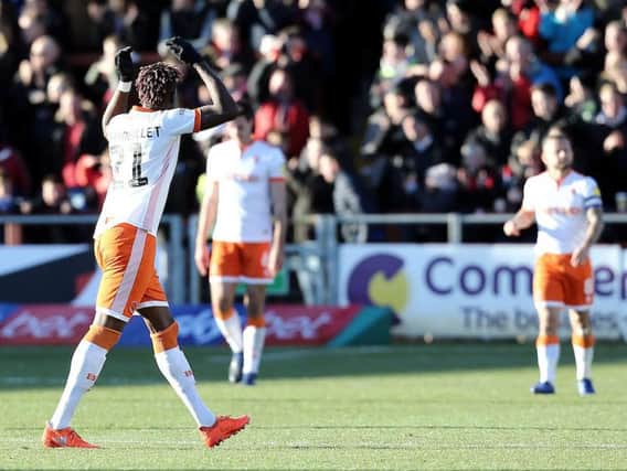Fleetwood condemned Blackpool to their first ever defeat in the Fylde coast derby