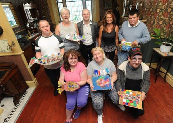 Service users at The Ormerod Trust have been creating art out of materials they find while beach cleaning in Fleetwood.  The artwork is now on display at Fleetwood Museum.  Pictured clockwise from top left are Graham Selby, Linda Spencer, Tracy Nicklin, Chris Smith, Declan Hirst, Ria Sheehan and Madison Stead.