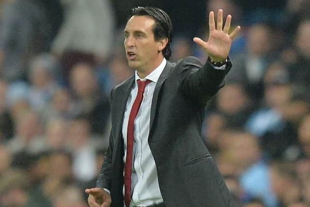 Arsenal boss Unai Emery