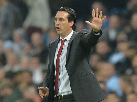 Arsenal boss Unai Emery
