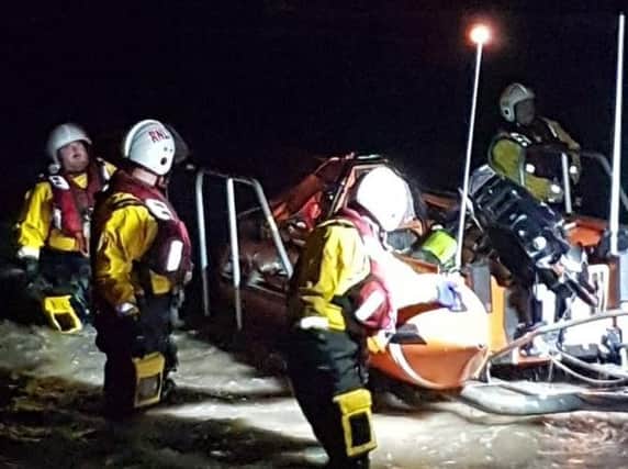 RNLI lifeboats scrambled to help person 'in difficulty' in Bispham