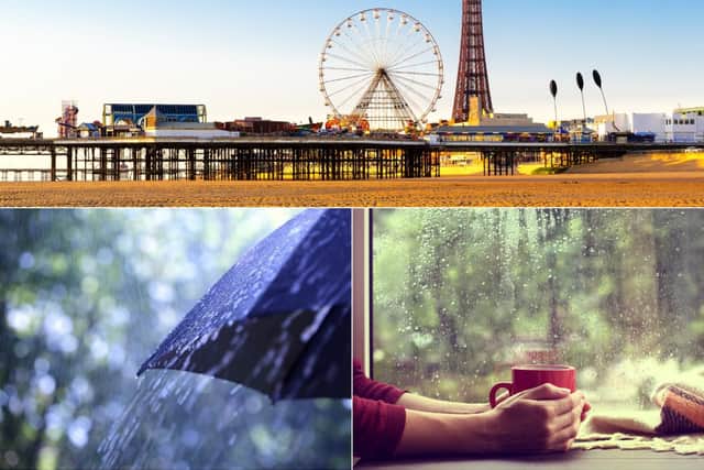 The weather in Blackpool is set to be a mixed bag today, as forecasters predict low temperatures, cloud and rain