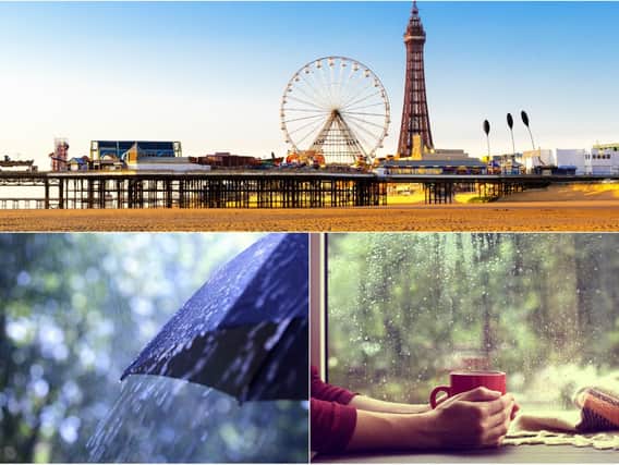 The weather in Blackpool is set to be a mixed bag today, as forecasters predict low temperatures, cloud and rain