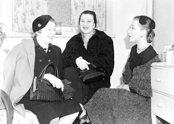 Vanessa Lee (right), with her co-stars 
Mary Ellis (centre) and Irene Browne, from After the Ball at the Grand Theatre, Blackpool in 1954.