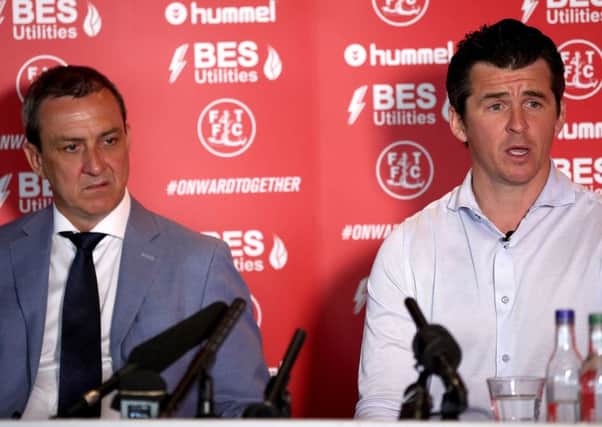 Andy Pilley has full confidence in Town boss Joey Barton and his players