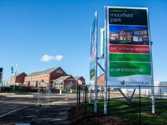 Persimmon Homes is building new homes at land off Garstang Road East.