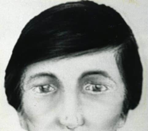 1989 television image on Crimewatch UK of the "butty man" wanted in connection with the murder. Published EG 13/01/1989, EG 06/11/1989