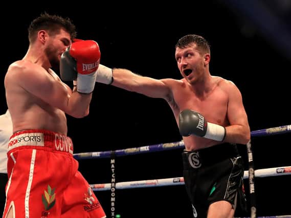 Cardle will take on former three weight world champion Ricky Burns