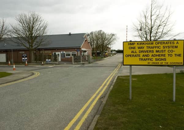 Photo: IAN ROBINSON. Kirkham Prison
