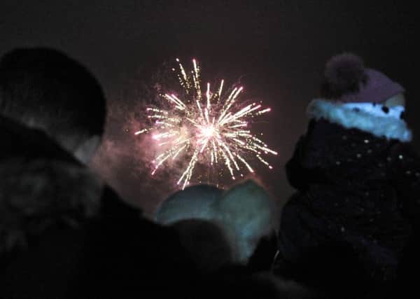 There were plenty of oohs and ahhs as the fireworks went off at Fylde Rugby Club. Photos: JULIAN BROWN