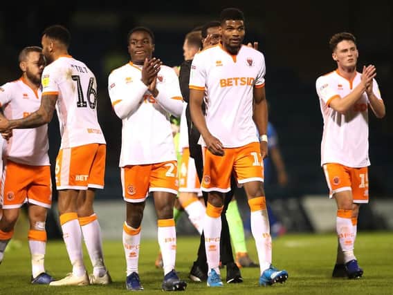 Blackpool got back to winning ways in superb fashion on the road at Gillingham