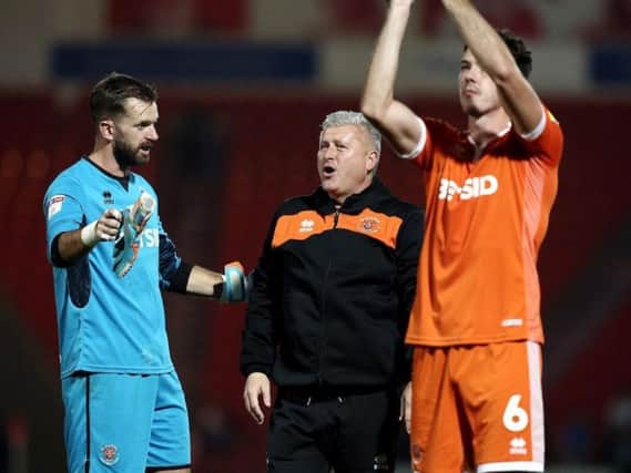 Blackpool boss Terry McPhillips was delighted with his side's 1-0 win at Gillingham last night