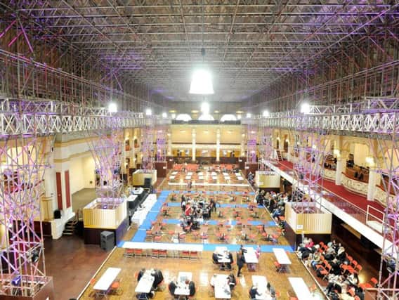 Renovation work at Blackpool's Winter Gardens is ongoing
