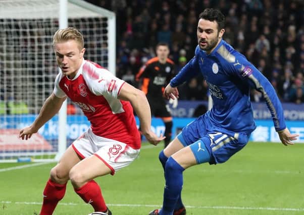 Fleetwood Town exited the FA Cup against Leicester City last season