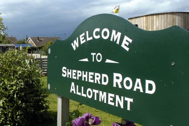 Shepherd Road allotments, St Annes