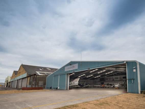 More new aircraft hangars are part of a masterplan for Blackpool Airport