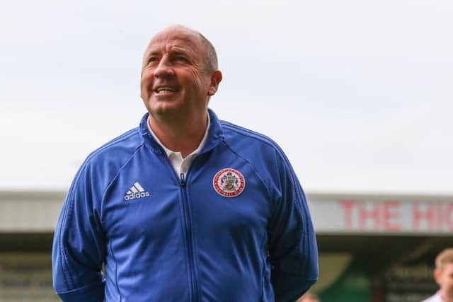 Accrington Stanley boss John Coleman